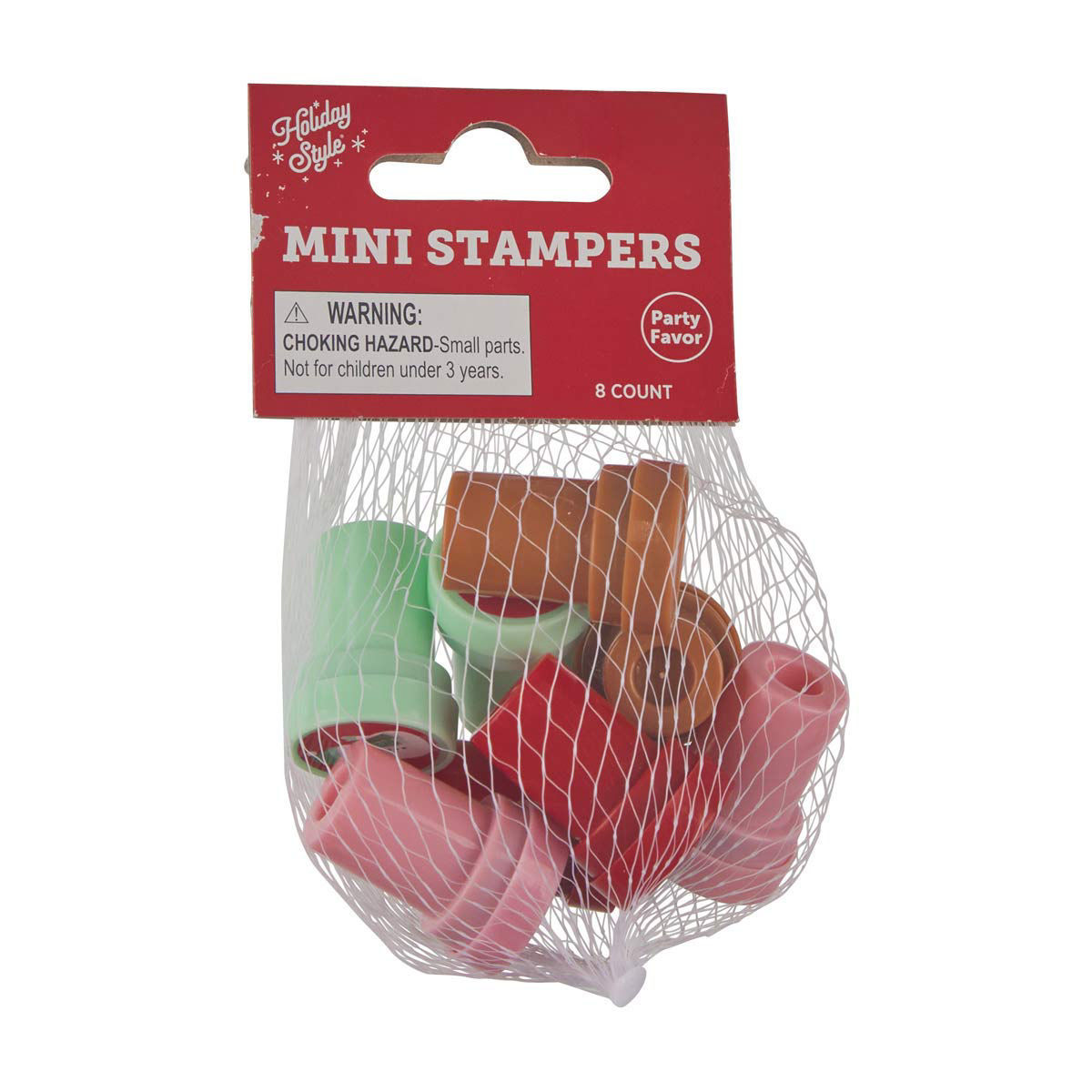 Holiday Style Mini Stampers, 8 ct