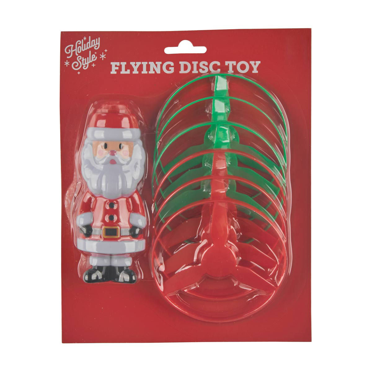Holiday Style Flying Disc Toy, 2 Assorted Characters