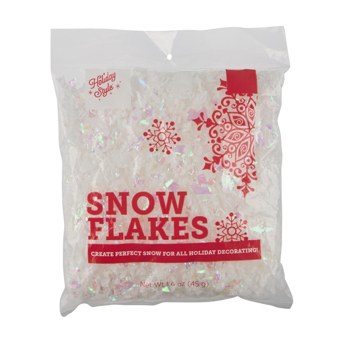 Holiday Style Christmas White Artificial Snow, 16 oz
