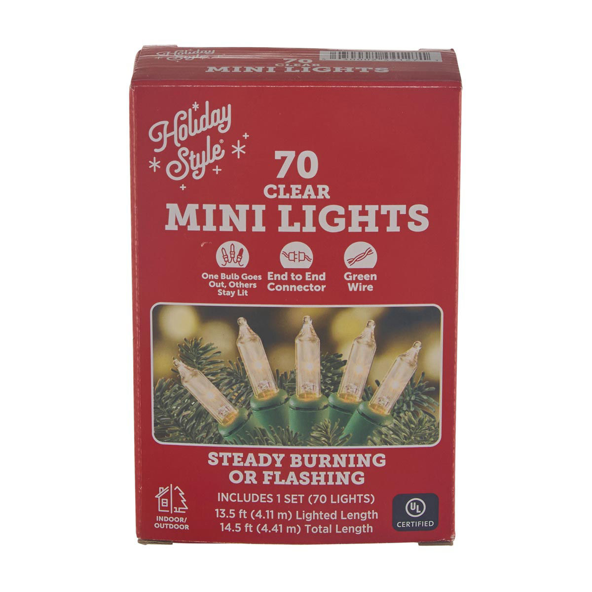 Holiday-Style-Christmas-Clear-LED-String-Lights,-Green-Wire,-70-ct,-14.5-ft