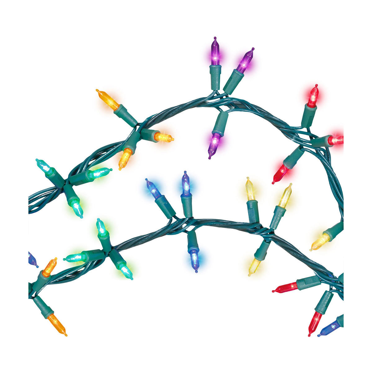 Holiday Style LED Multi-Color Garland Lights, 90 ct, 12.5 ft