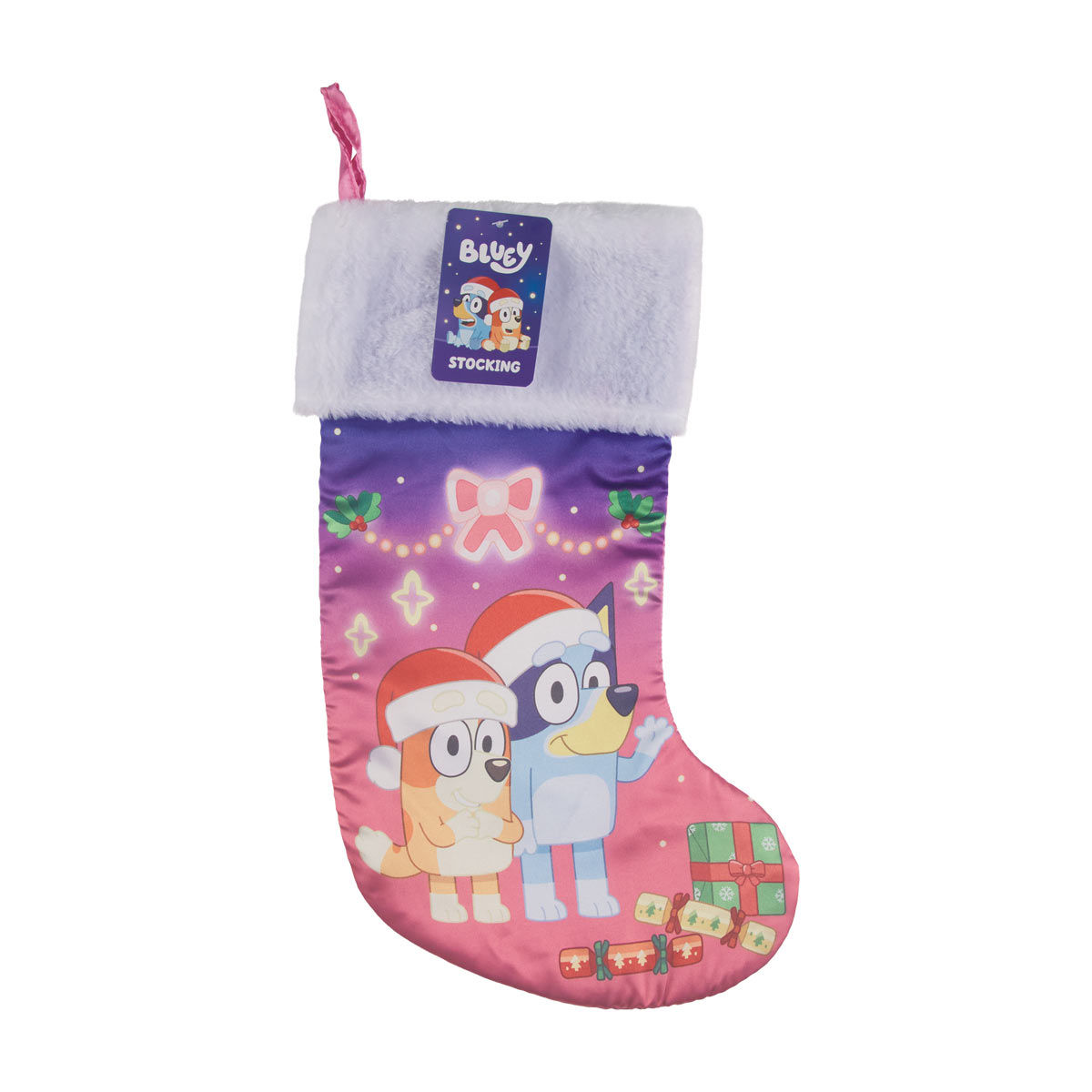 Christmas Bluey Girl Stocking