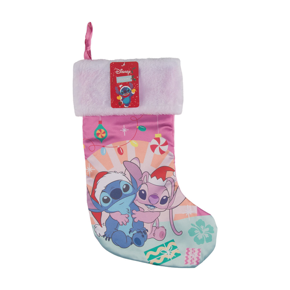 Christmas Disney Stitch & Angel Stocking