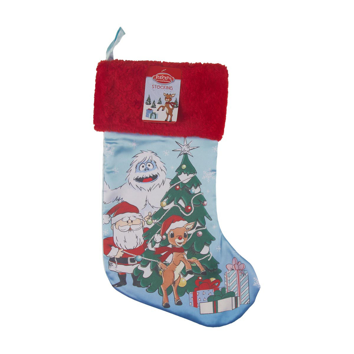 Christmas Rudolph the Red-Nosed Reindeer Stocking