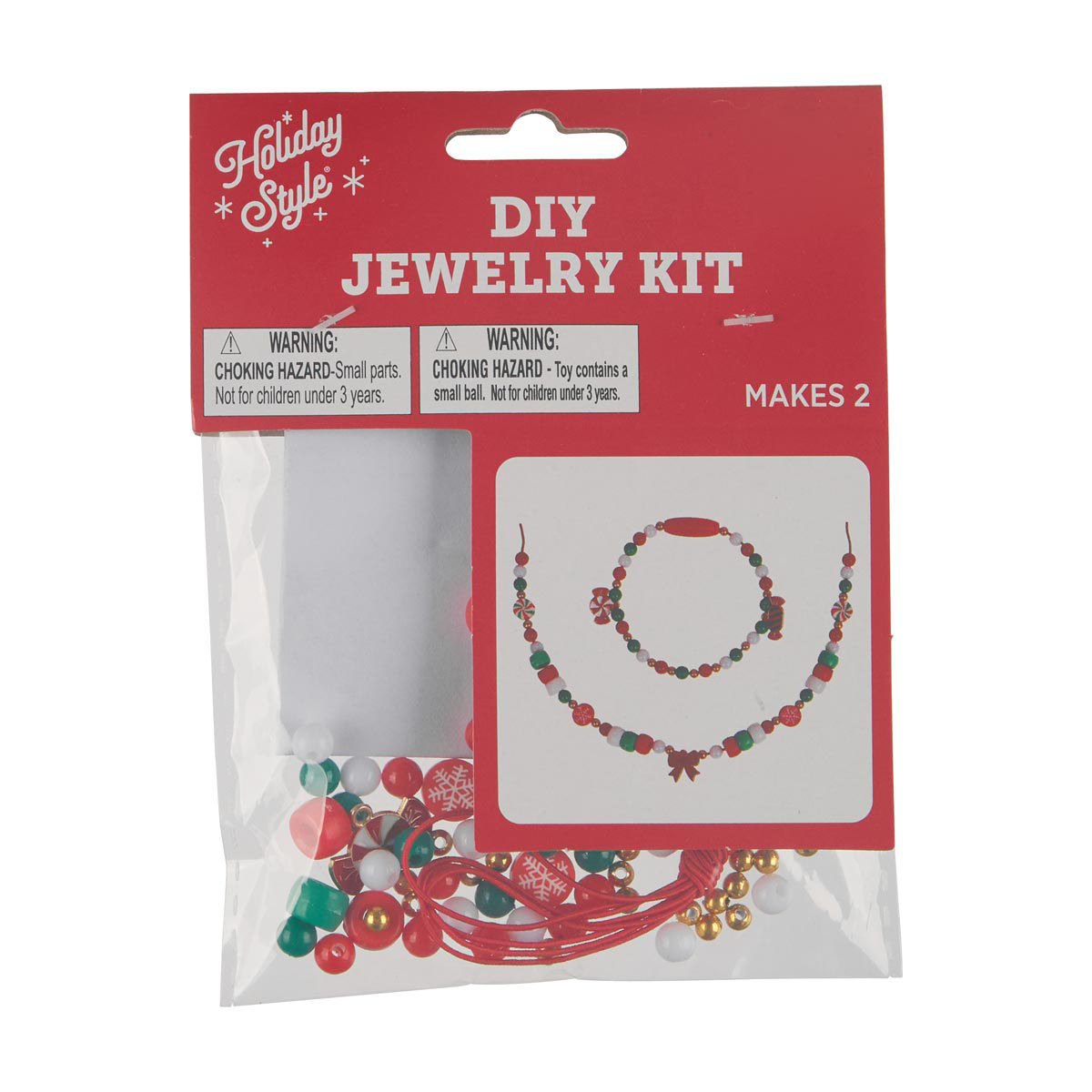 Holiday Style Christmas DIY Jewelry Kit