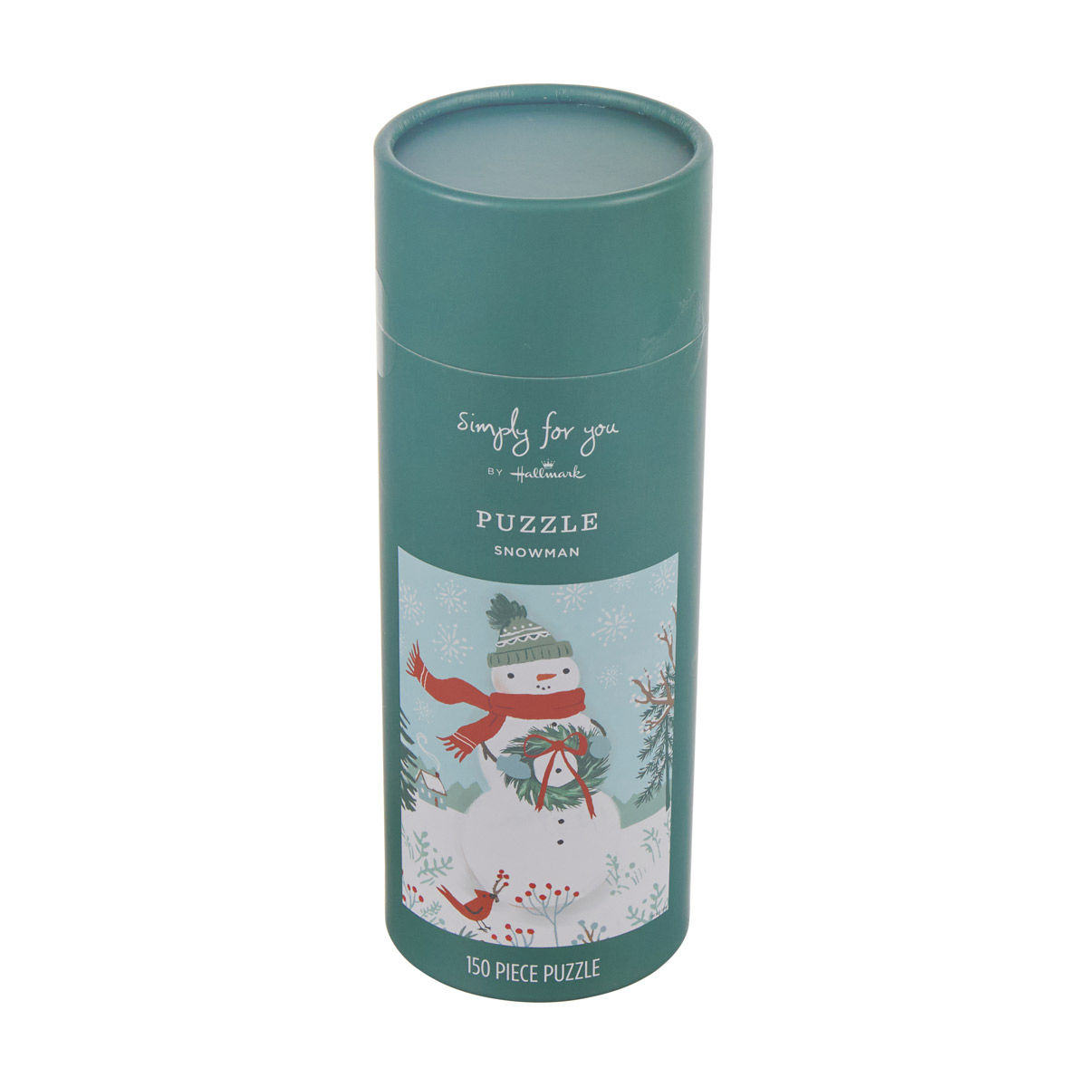Simply for You by Hallmark Christmas Snowman Puzzle, 150 pc