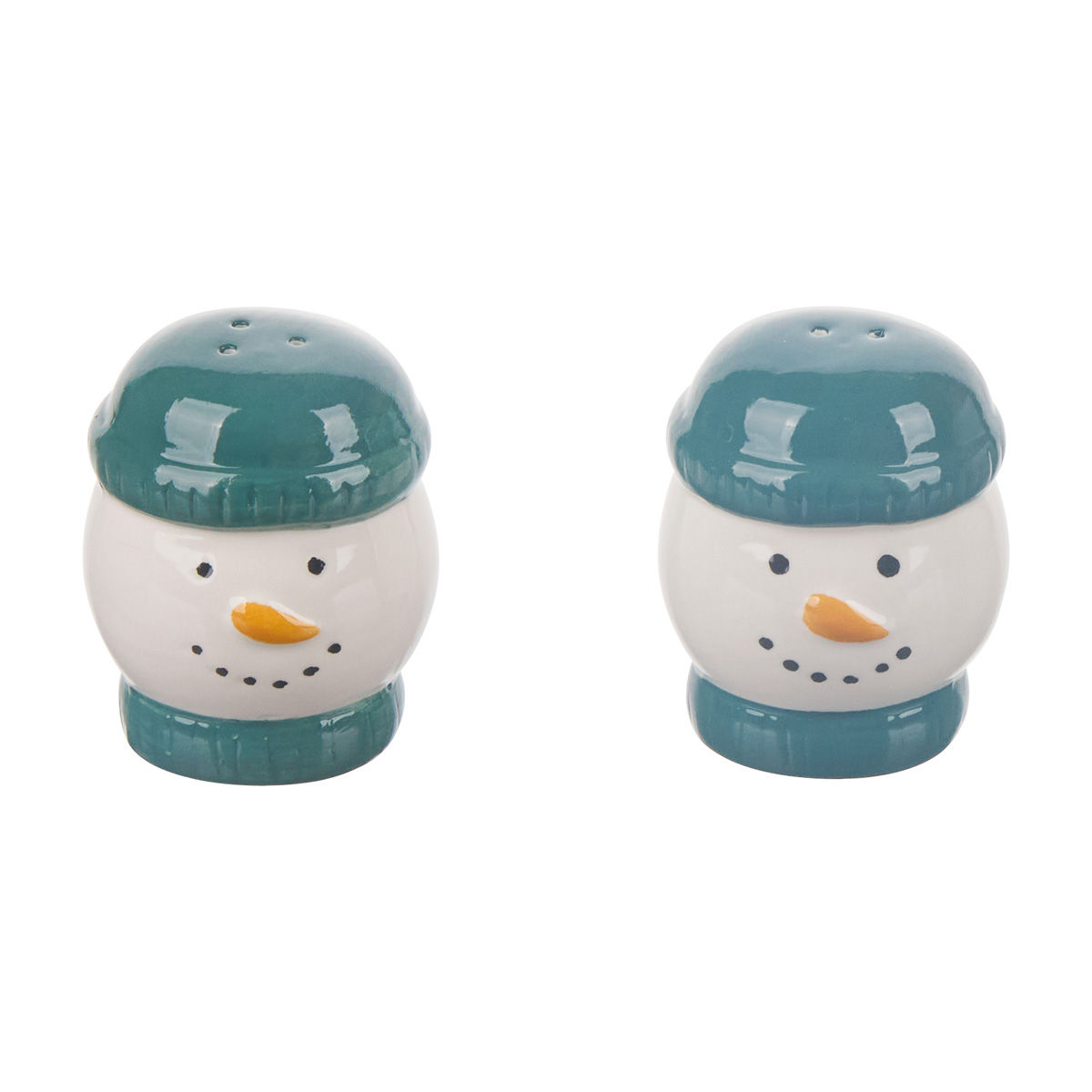Hallmark-Christmas-Snowman-Shaped-Salt-and-Pepper-Shaker