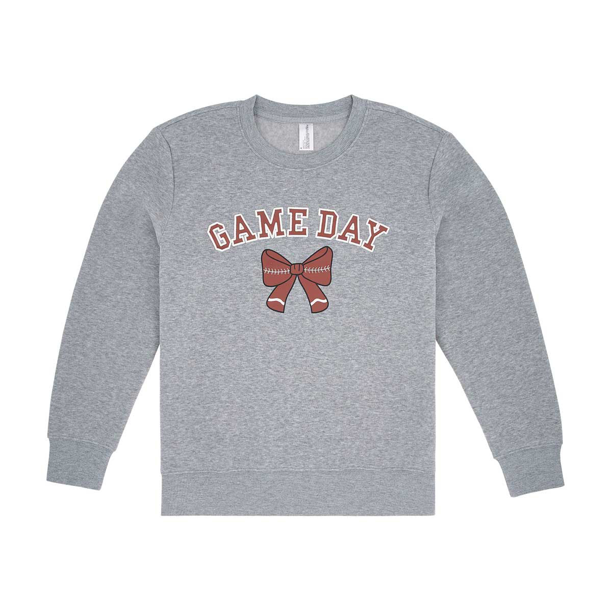 Ladies Game Day Football Sweatshirt, X-Large