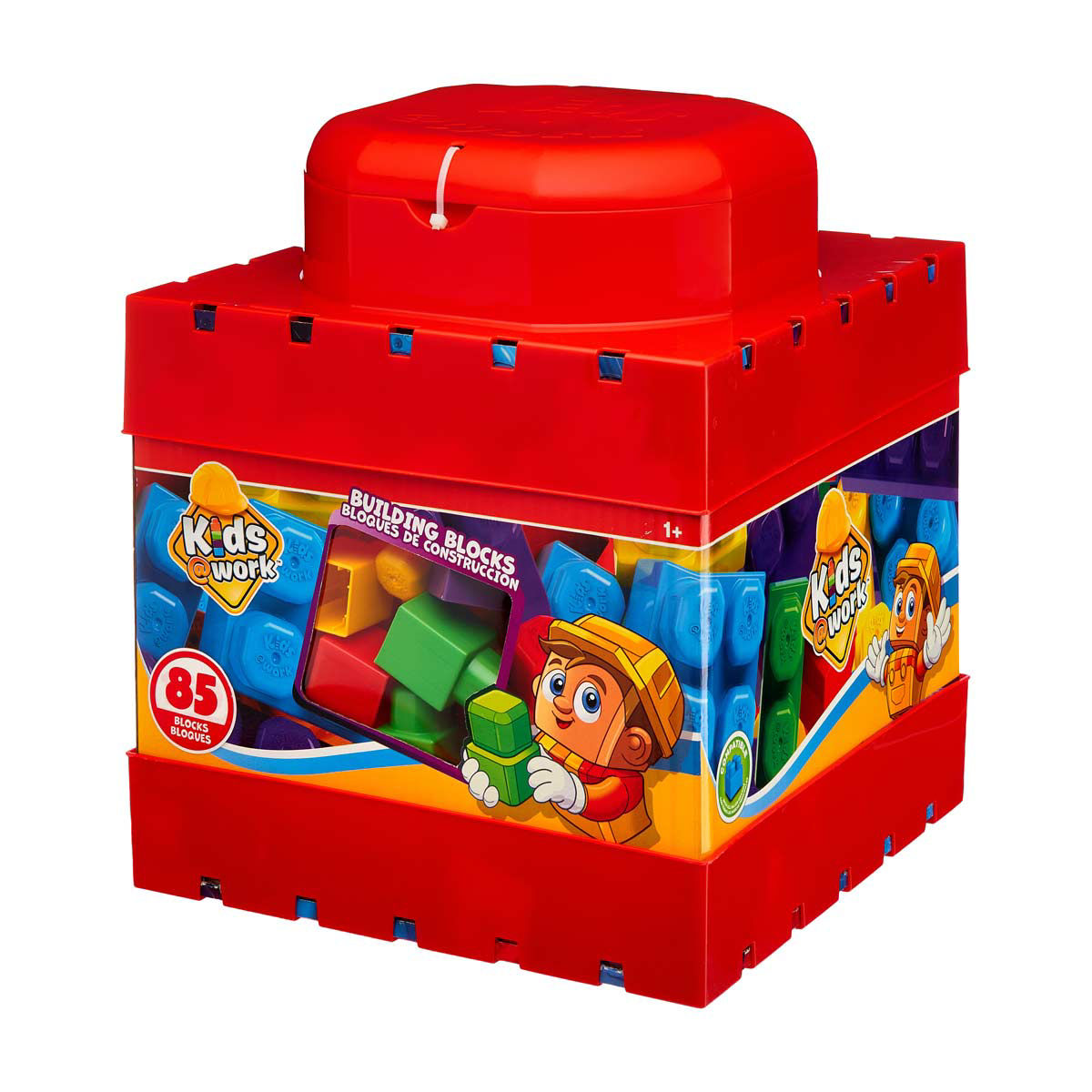 Big Building Block Bin Set