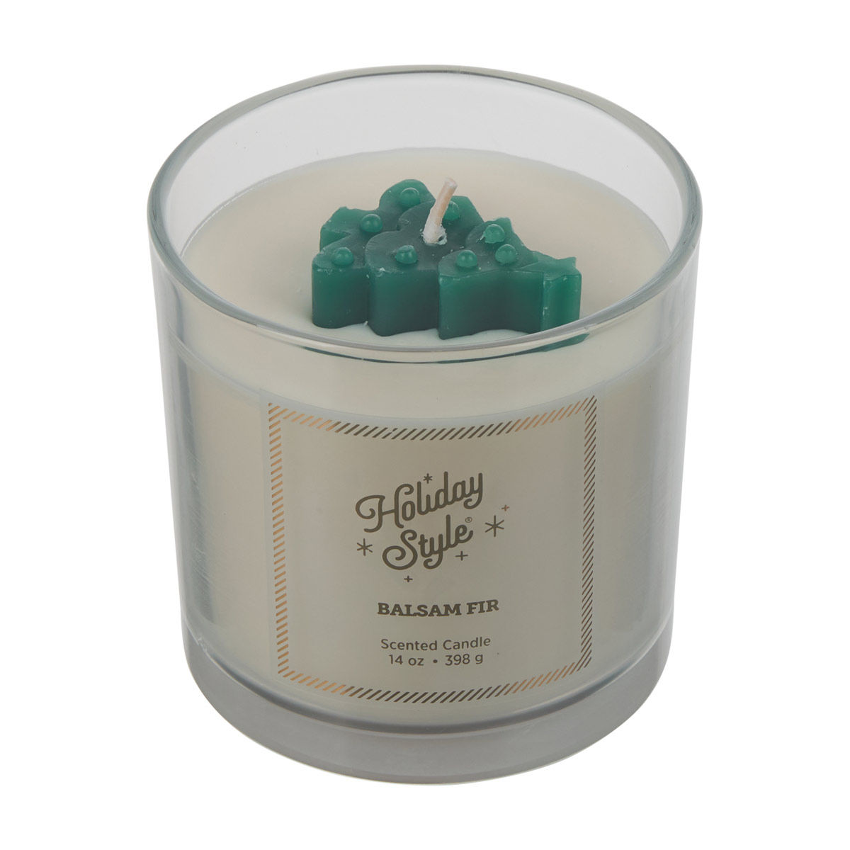 Holiday Style Christmas Scented Candle, Balsam Fir, 14 oz