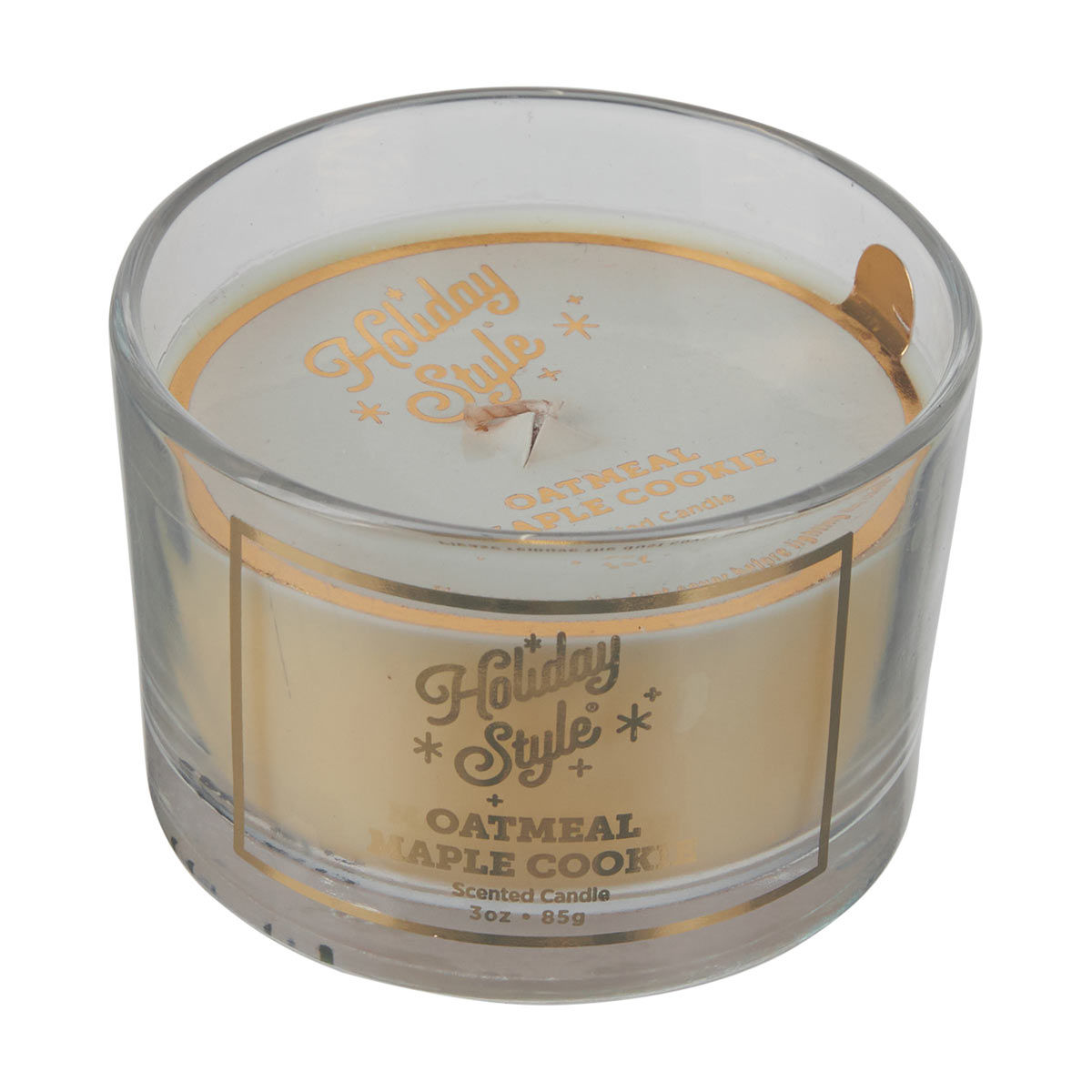 Holiday-Style-Christmas-Oatmeal-Maple-Cookie-Scented-Candle,-3-oz