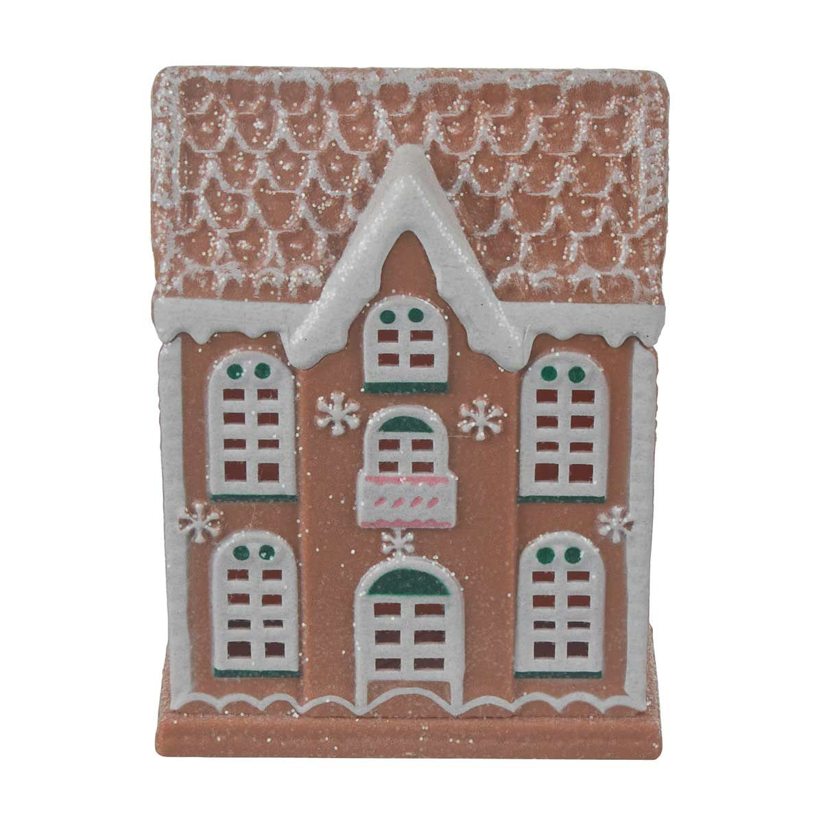 Christmas LED Brown Gingerbread House Décor