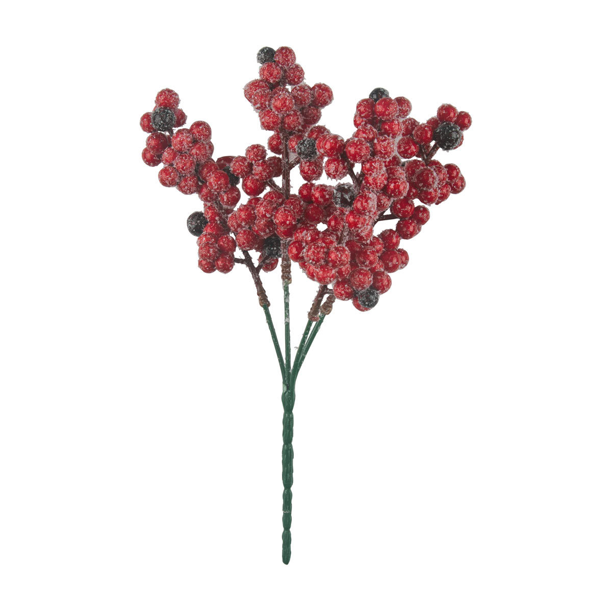 Christmas Red Berries Artificial Pick Décor