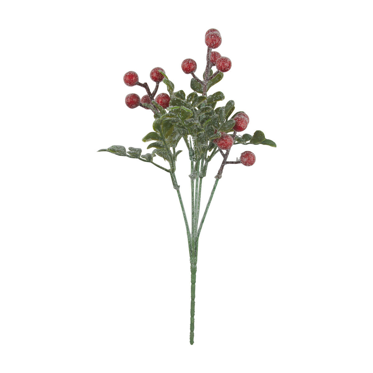 Christmas Red Holly Berry Artificial Pick Décor