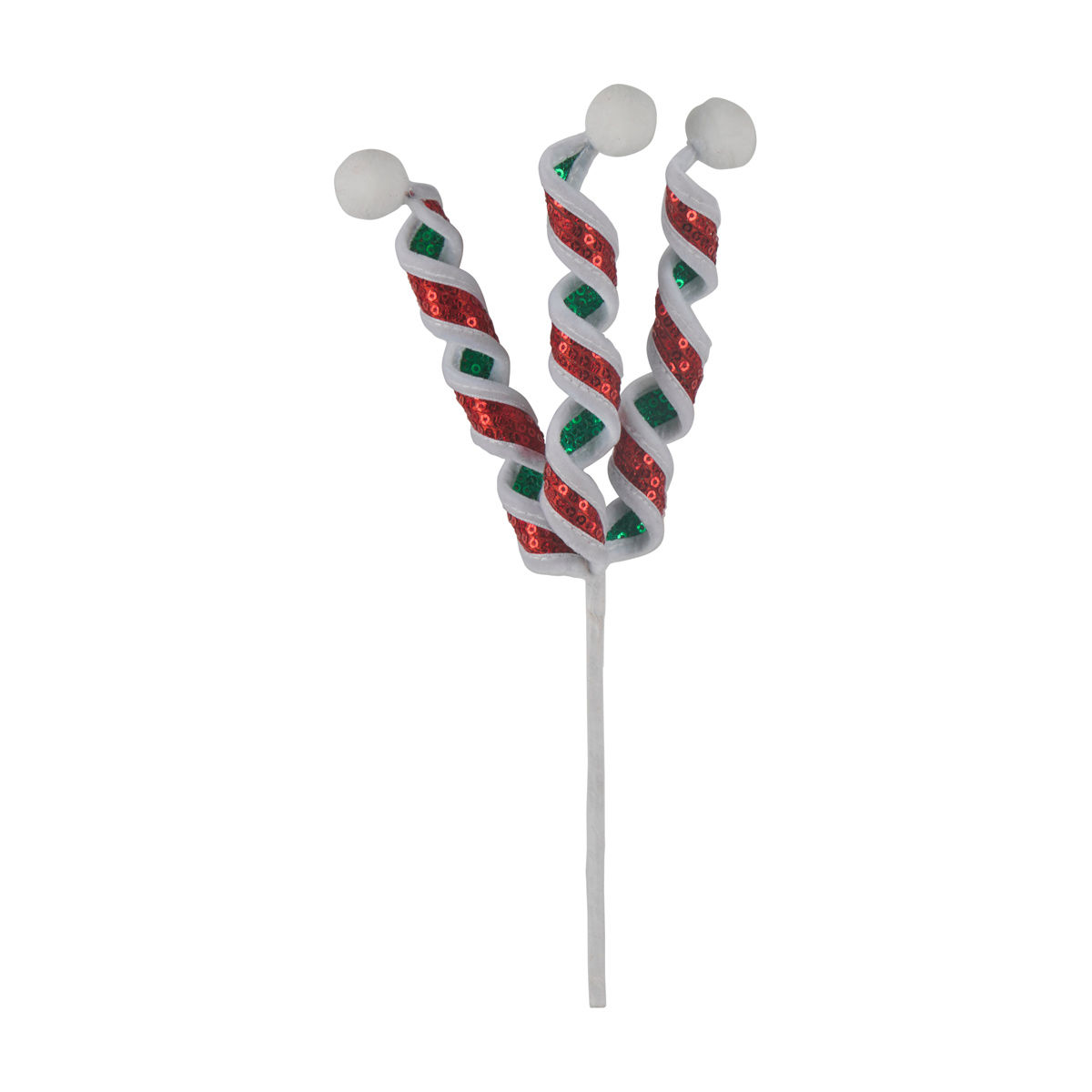 Christmas Curly Garden Pick