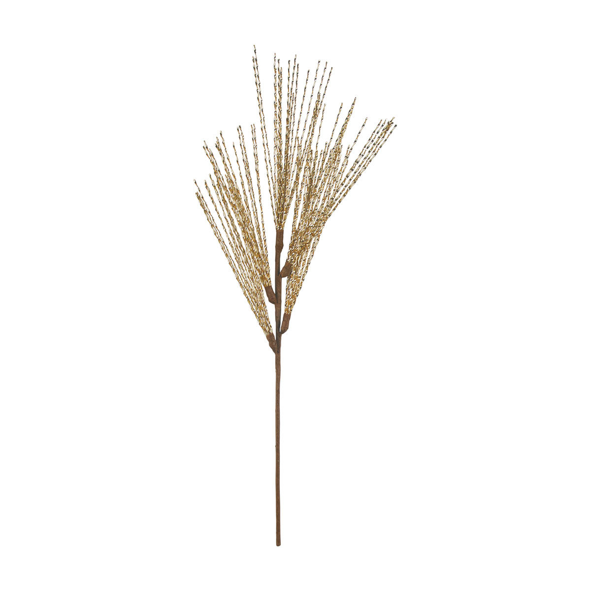 Christmas Gold Spray Decorative Garden Pick