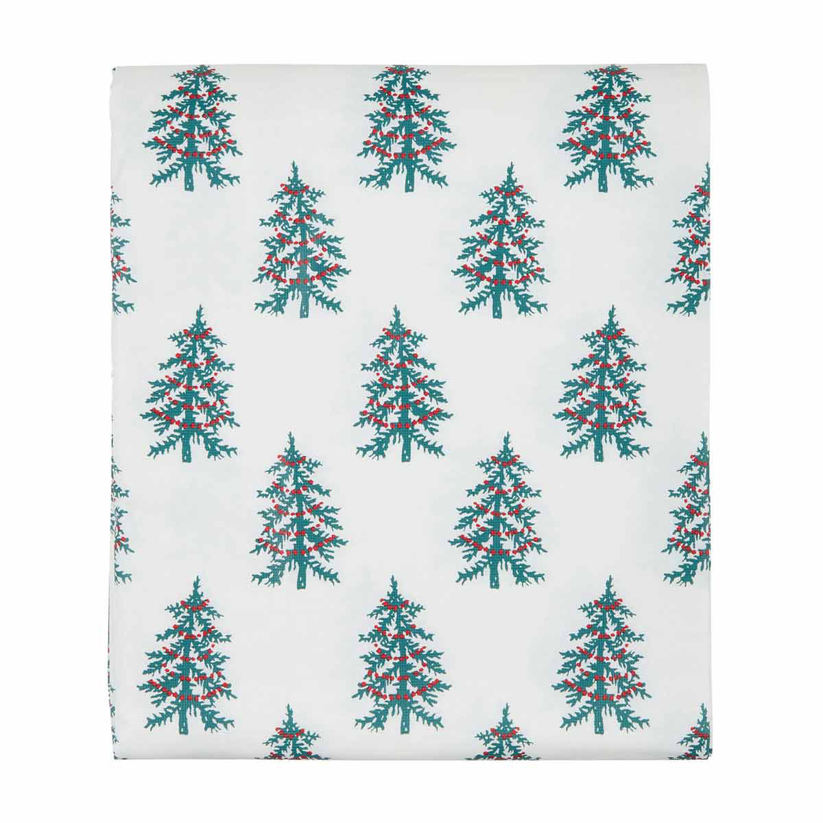 Hallmark Christmas Tree Print PEVA Tablecloth