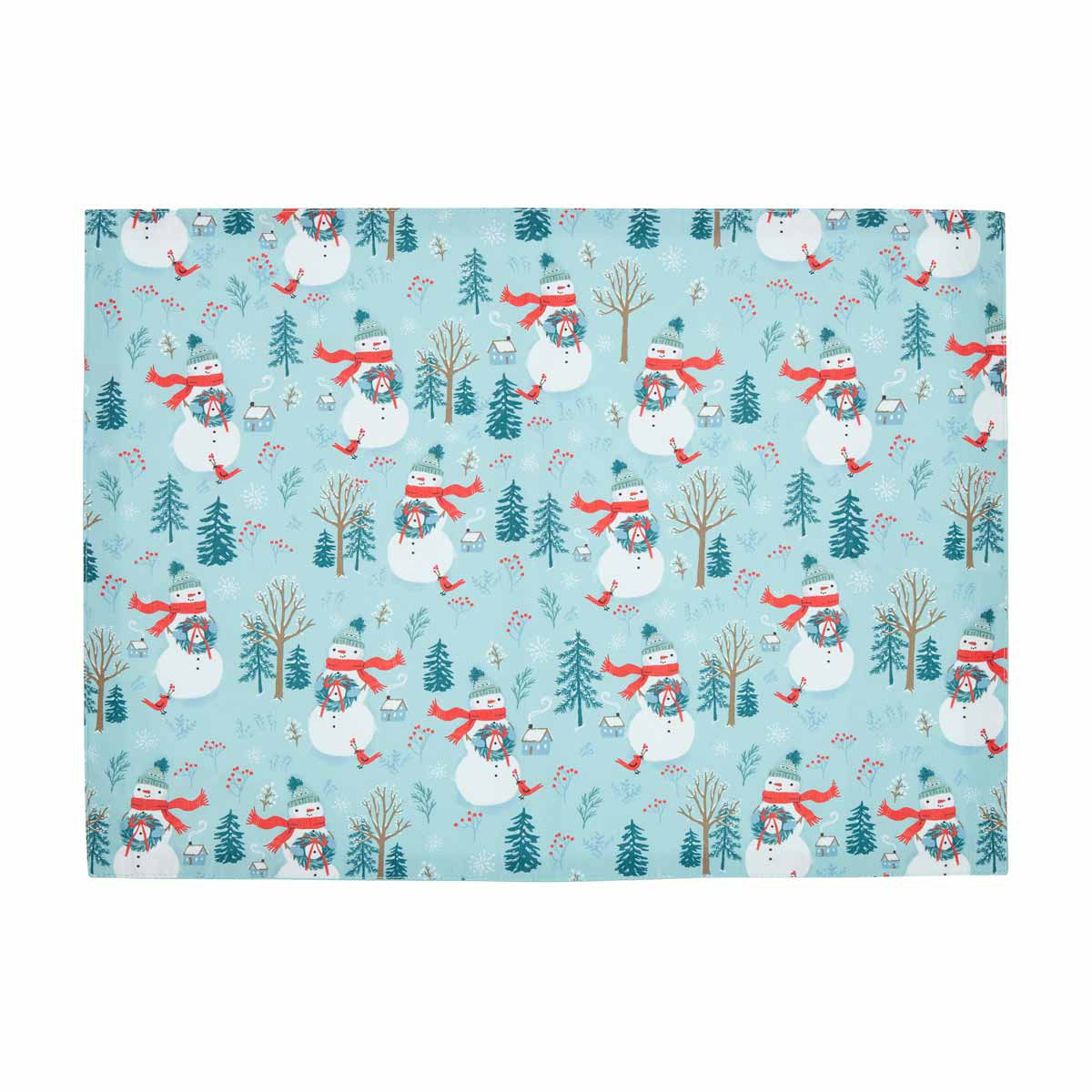 Simply-for-You-by-Hallmark-Snowman-Placemat,-13-x-18in