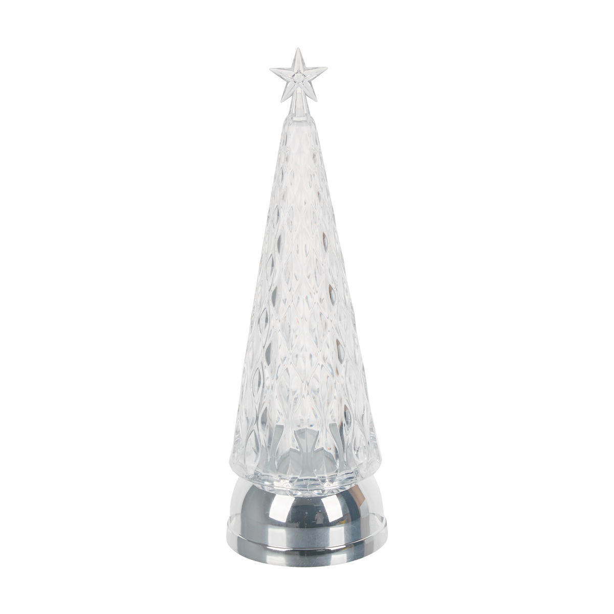 Christmas Acrylic LED Tree Shaped Décor, Large