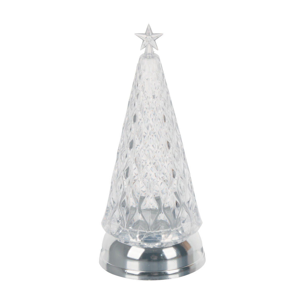 Christmas Acrylic LED Tree Shaped Décor, Small