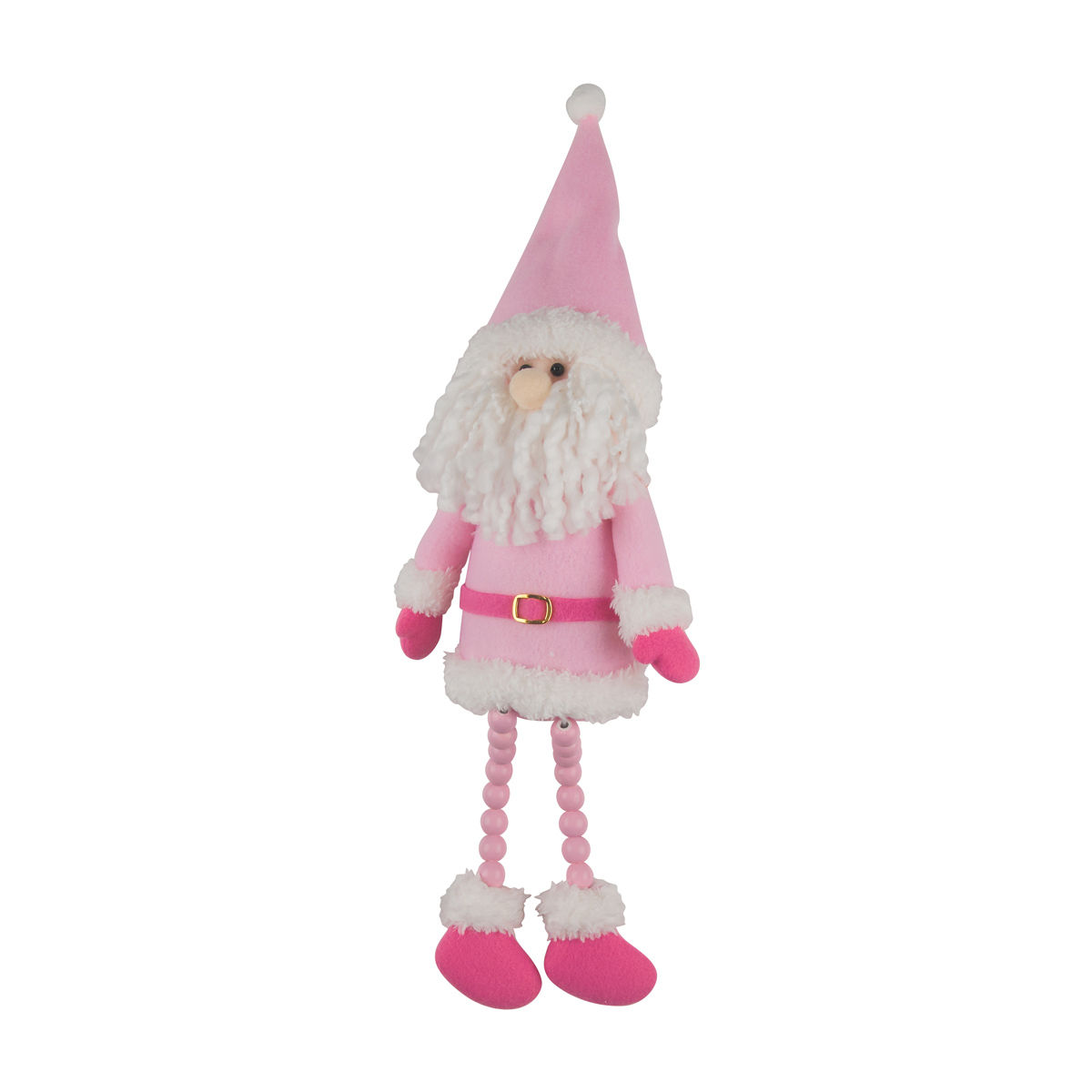 Christmas Pink Plush Gnome Table Sitter