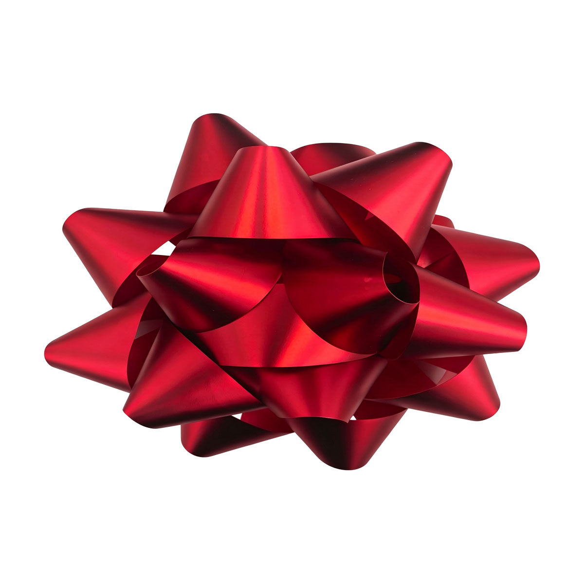 Christmas Red Metallic Mega Bow