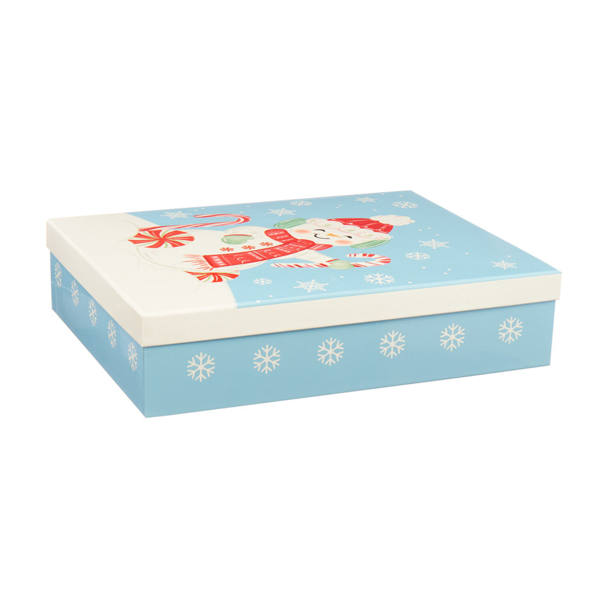 Christmas Snowman Gift Box, Large
