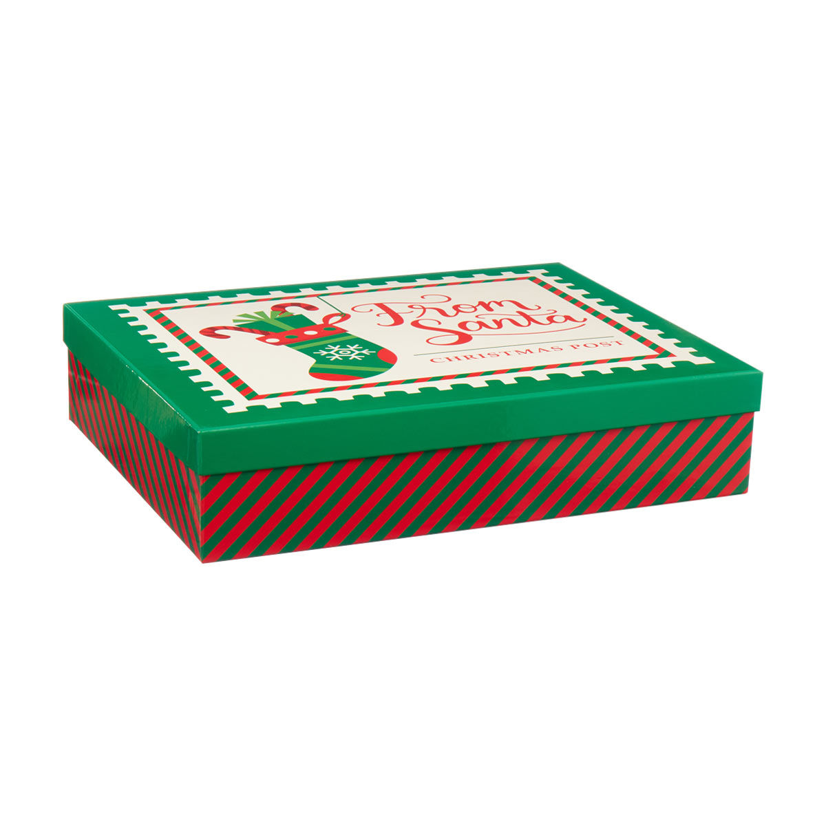Christmas From Santa Stocking Gift Box, Large