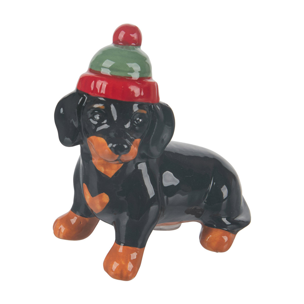 Christmas-Dachshund-&-Beagle-Ceramic-Salt-&-Pepper-Shaker-Set