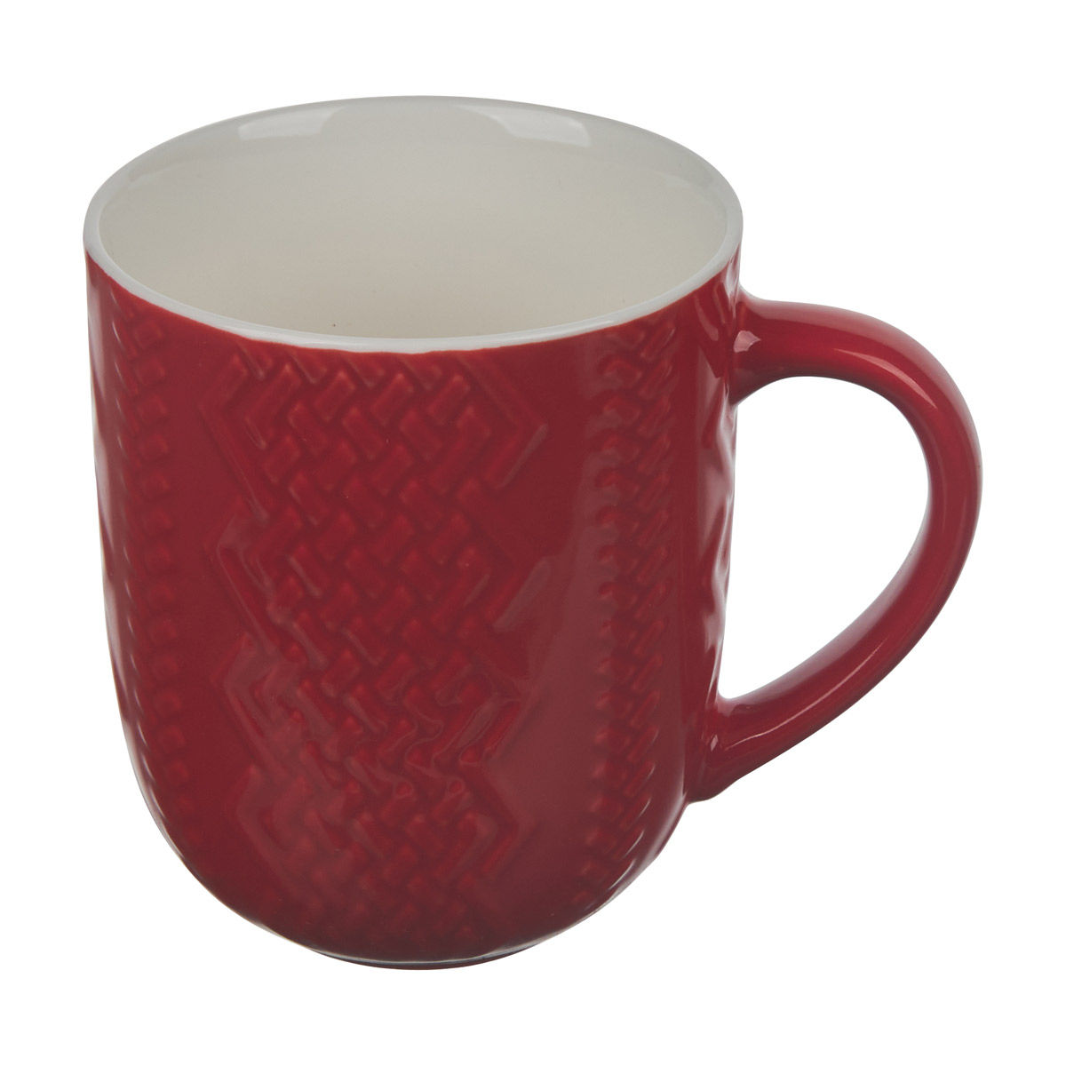 Christmas Red Sweater Ceramic Mug, 14 oz