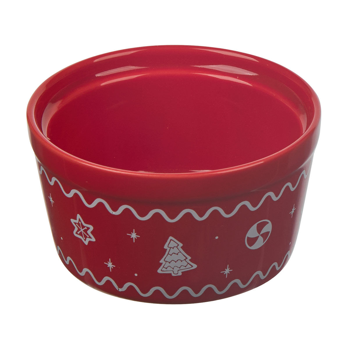 Christmas Red Decorative Ramekin