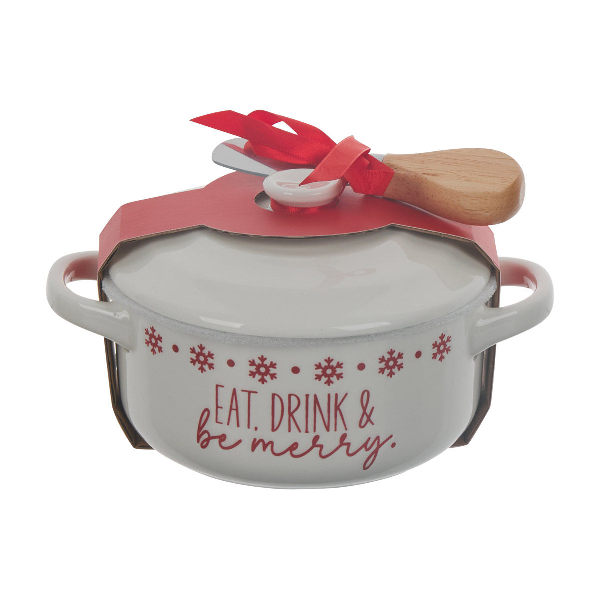 Christmas 'Eat, Drink & Be Merry' Casserole Set, 2 ct