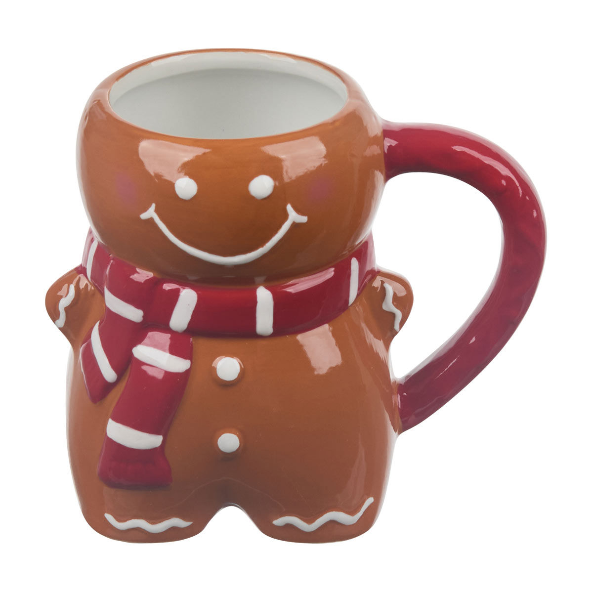Christmas Brown Gingerbread Mug