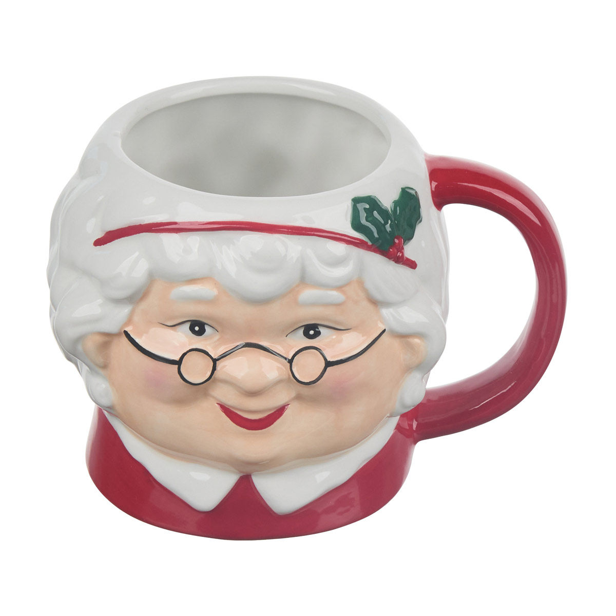 Christmas Mrs. Claus Mug, 18 oz
