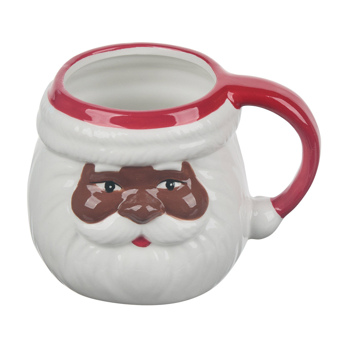 Christmas Red Santa Mug, 18 oz