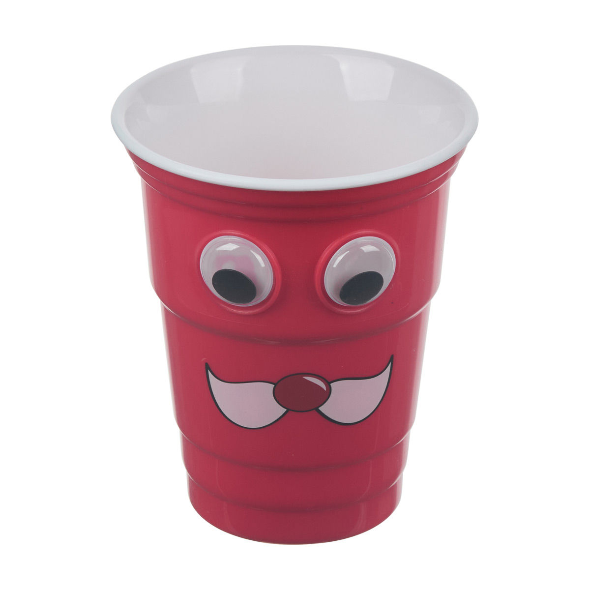 Christmas Red Googly Eye Cup