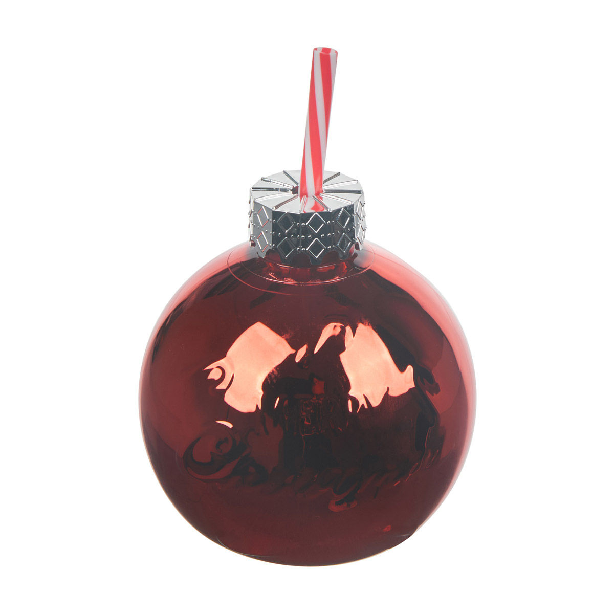 Christmas Red Ornament Shaped Tumbler