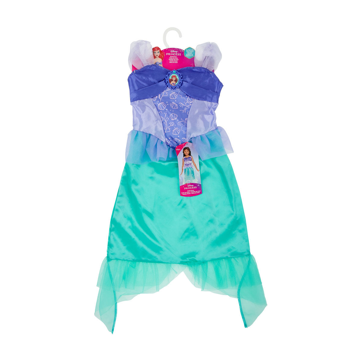 Disney Princess Ariel Purple & Teal Dress-Up Costume