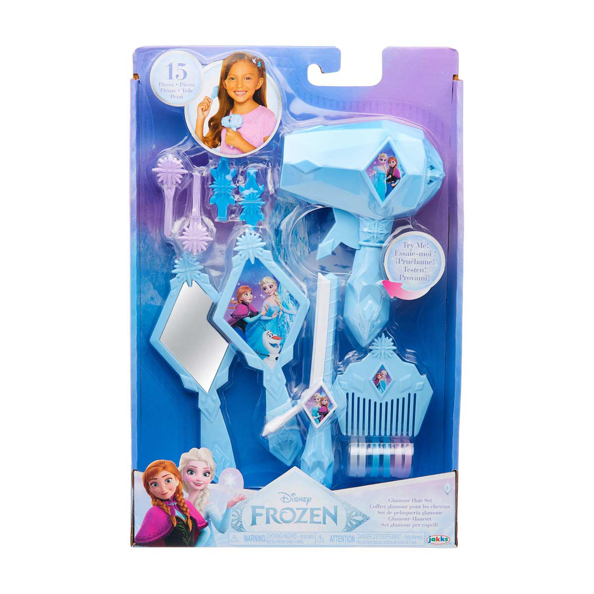 Disney Frozen Glamour Hair Set, 15 pc