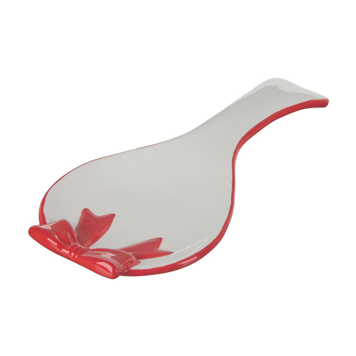 Christmas Red Bow Spoon Rest