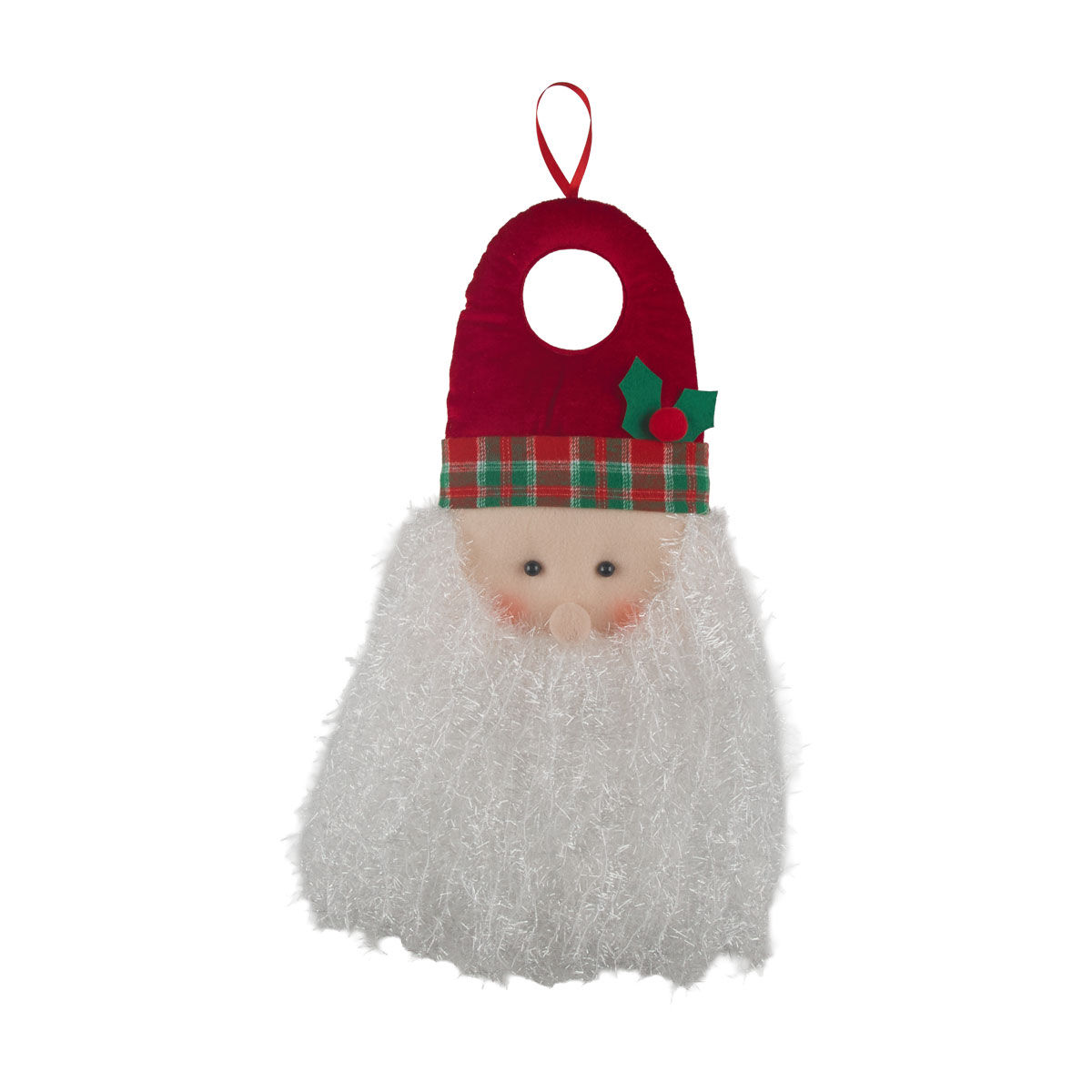 Christmas Santa Door Hanger, 2 Assorted Designs