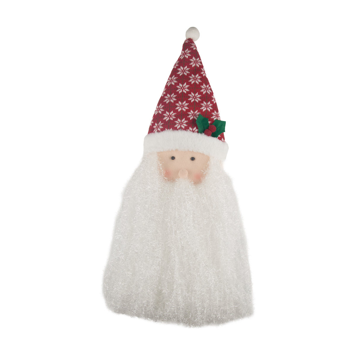 Christmas Big Head Snowman & Santa Décor, Assorted