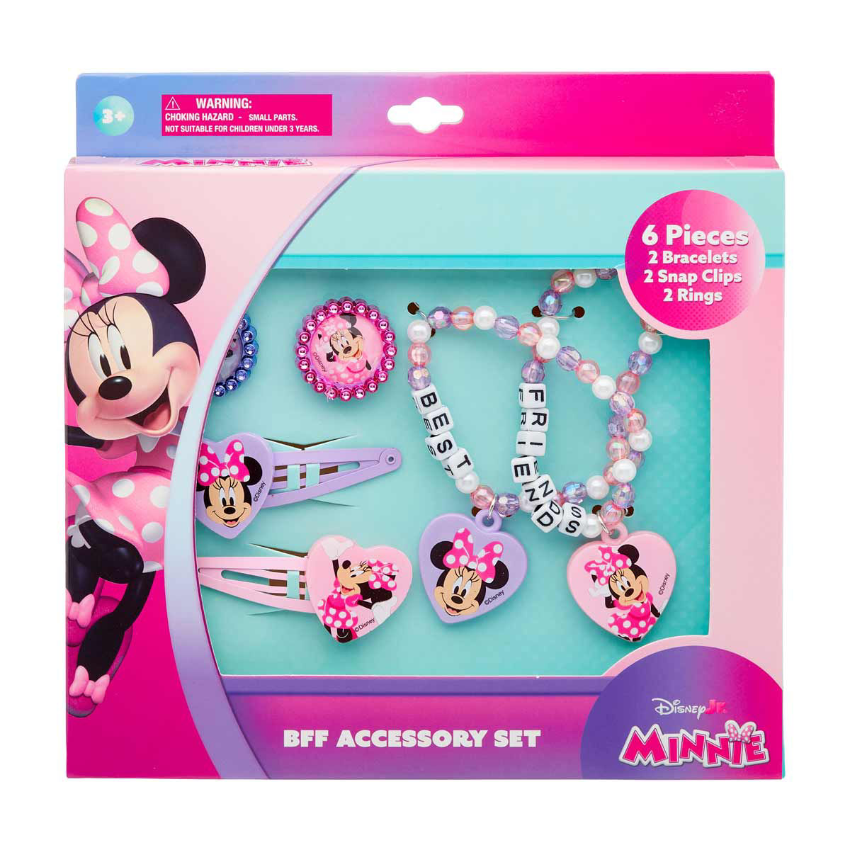 Disney Minnie Mouse BFF Accessory Set, 6 pc