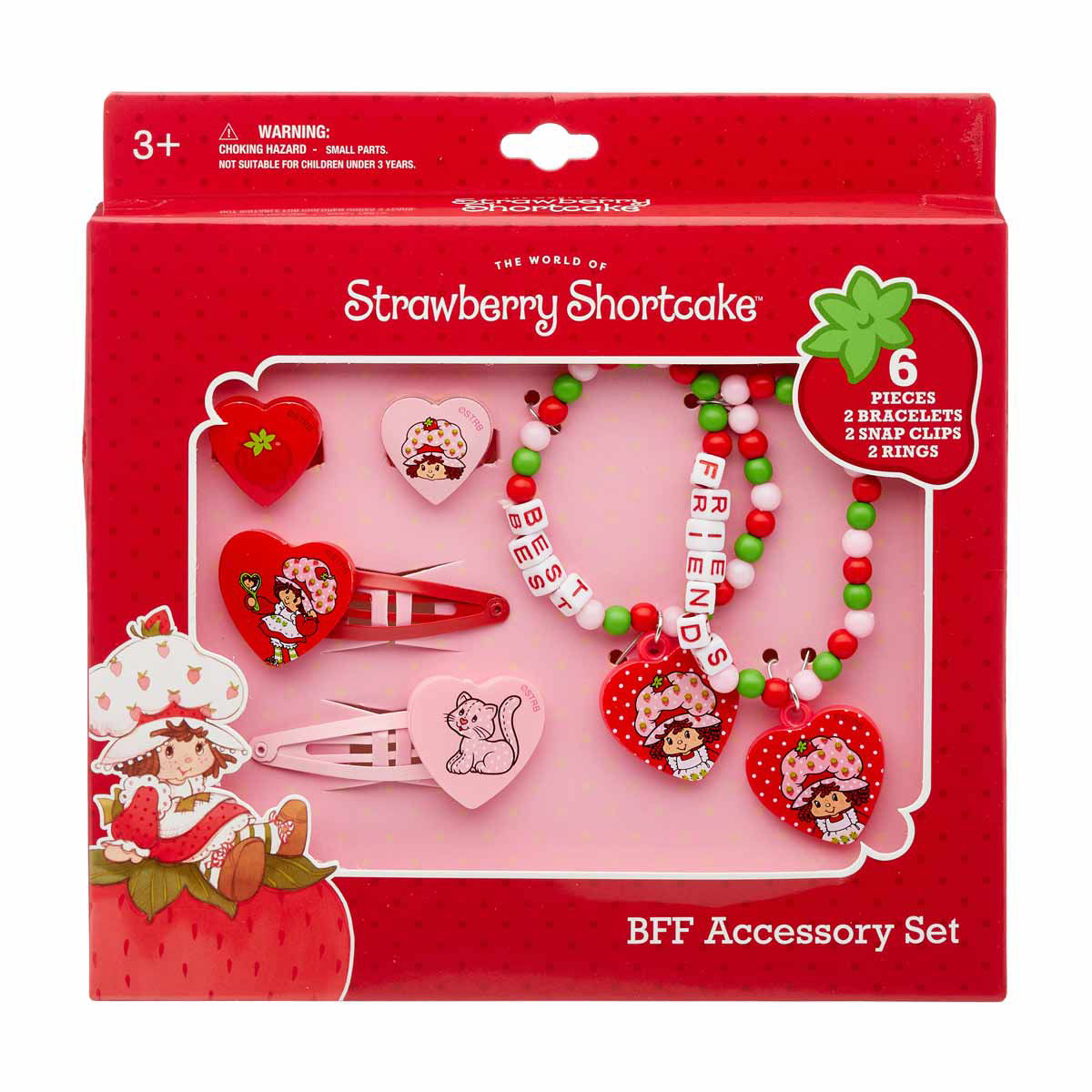 Strawberry Shortcake BFF Accessory Set, 6 pc