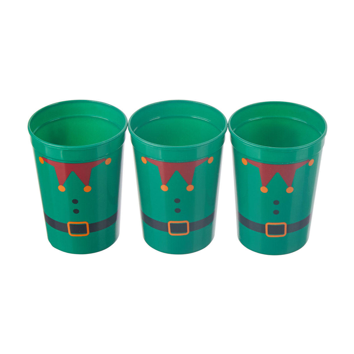 Christmas Green Kids Cup, 3 ct
