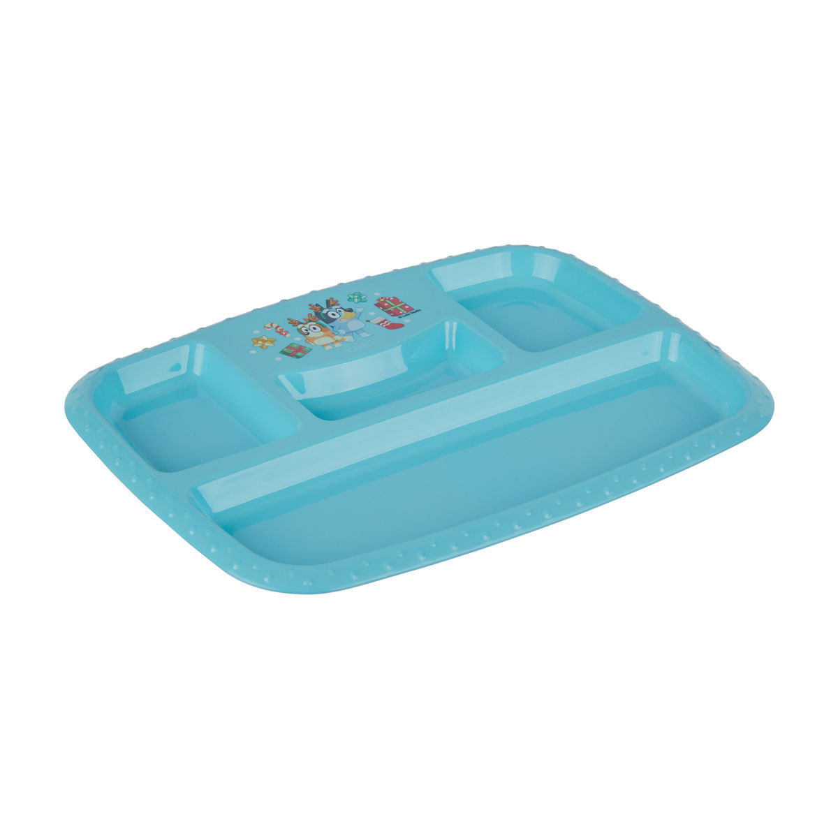 Christmas Bluey Themed Kids Plate