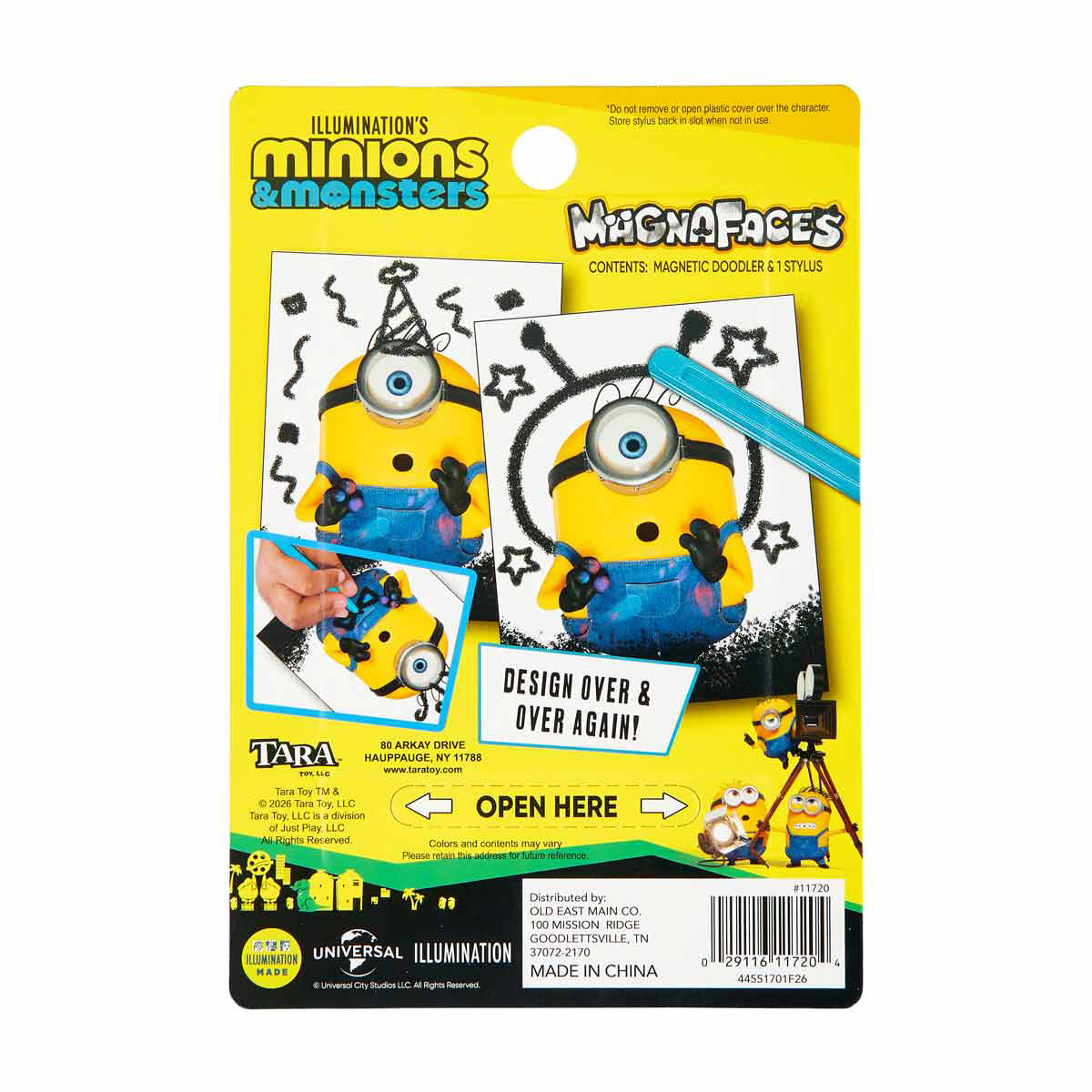 MagnaFaces Minions Magnetic Doodler & Stylus Set