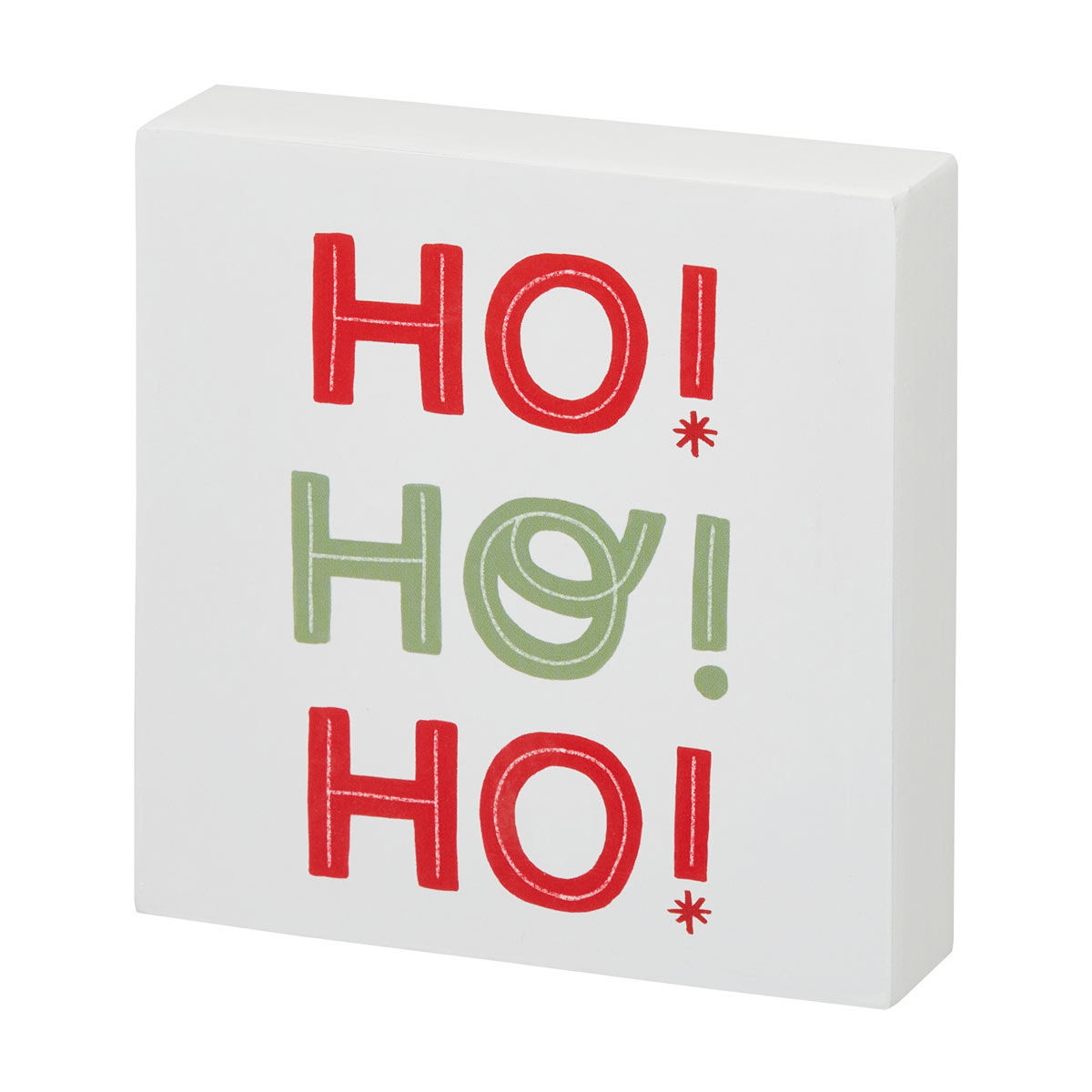 Hallmark Christmas Ho Ho Ho Wood Block Décor