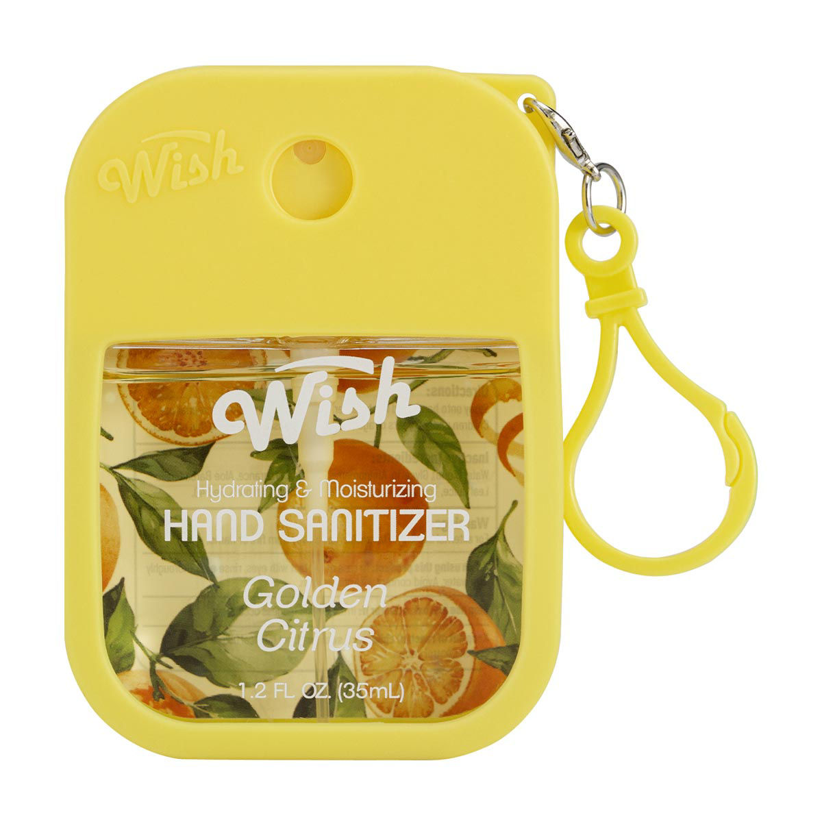 Wish-Golden-Citrus-Hand-Sanitizer-with-Clip,-1.2-fl-oz