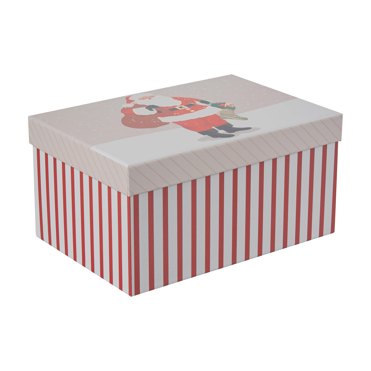 Christmas Santa Winter Scene Nested Gift Box, X-Large